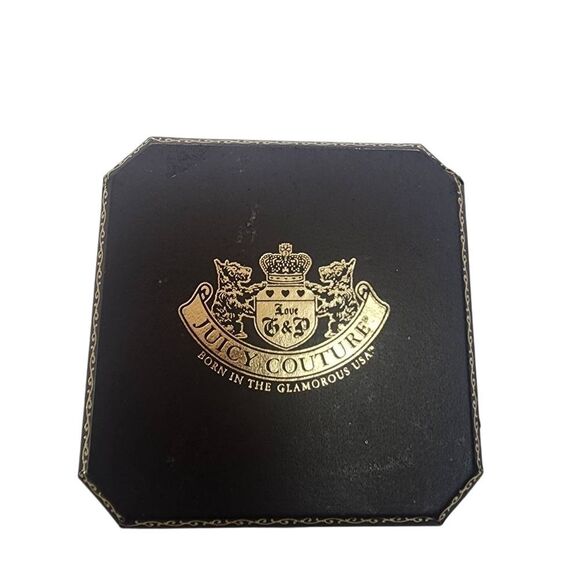 Juicy Couture Gold Tone Heart Locket Necklace & Box - Picture 7 of 7